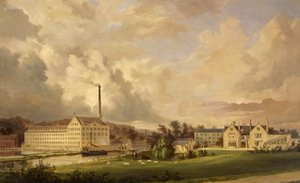 Ebley Cloth Mills，斯特劳德，格洛斯特郡 作者 阿尔弗雷德·纽兰·史密斯